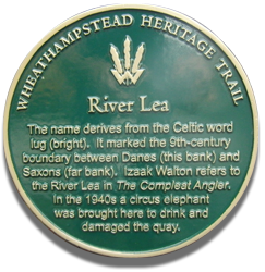 River Lea Plaque